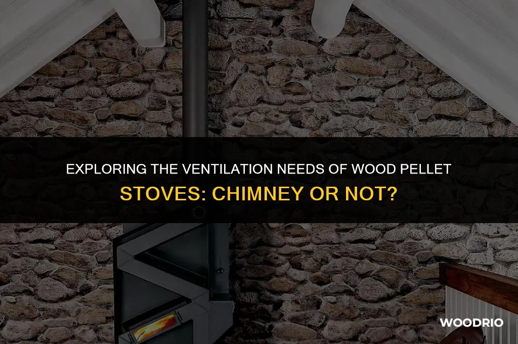 do wood pellet stoves need a chimney
