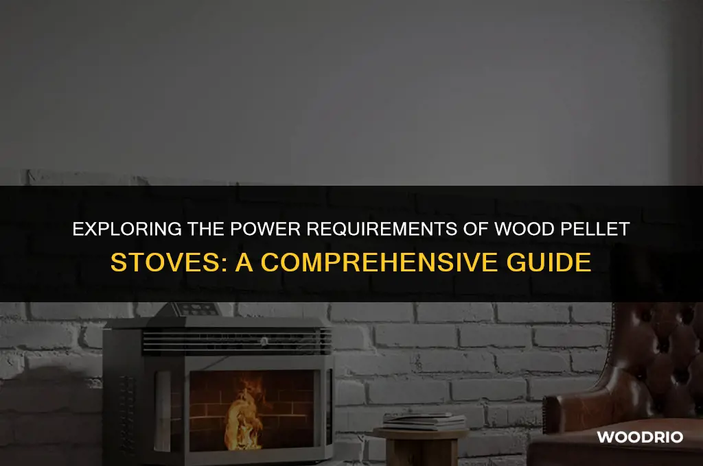 do wood pellet stoves need electricity