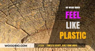 Exploring the Unique Texture: Do Wood Rings Feel Like Plastic?