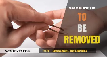 Splinter Safety: When to Remove Wood Splinters and How