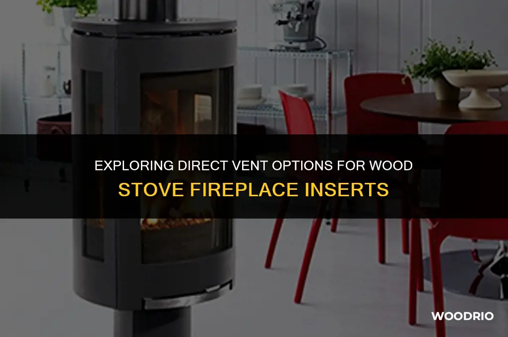do wood stove fireplace inserts come in direct vent