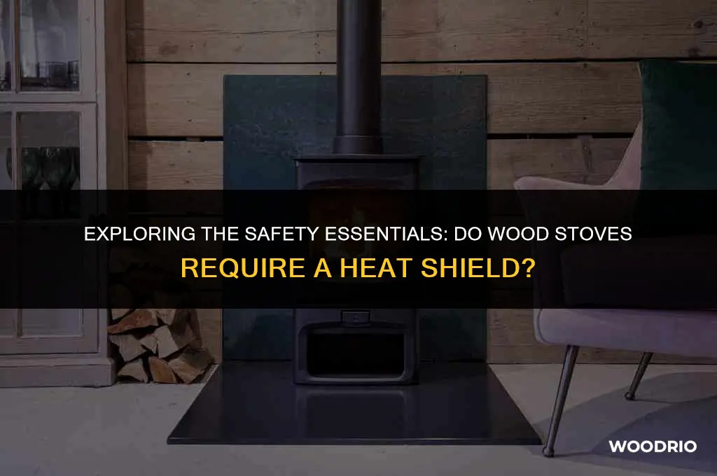 do wood stoves require a heat sheild