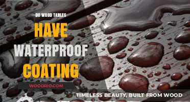 Are Wood Tables Waterproof? Exploring Protective Coatings for Wooden Surfaces