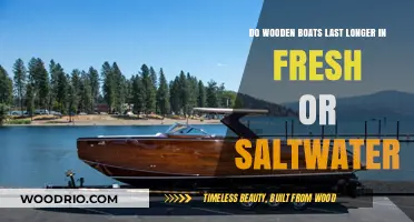Wooden Boats: Durability in Fresh vs. Saltwater Environments