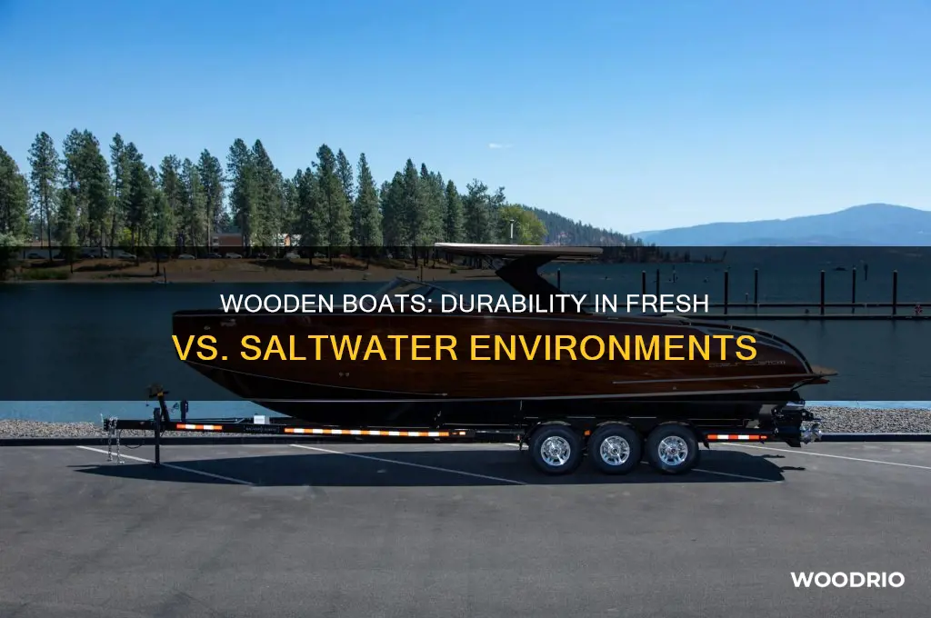do wooden boats last longer in fresh or saltwater