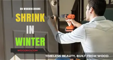 Winter's Impact: Understanding Wooden Door Shrinkage and Solutions