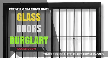 Securing Sliding Glass Doors: The Effectiveness of Wooden Dowels Against Burglary