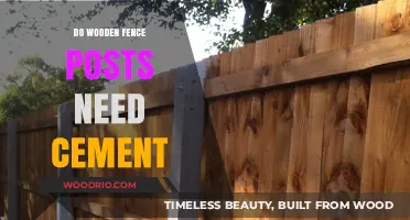 Wooden Fence Posts and Cement: Essential or Optional for Longevity?