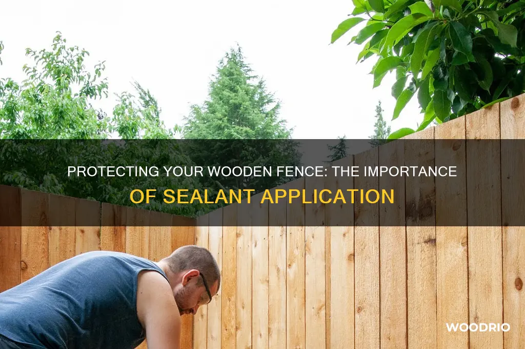 do wooden fences need sealant