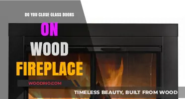Enhancing Safety and Style: The Debate on Closing Glass Doors on Wood Fireplaces