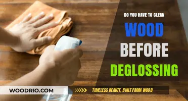 Prepping Wood for Deglossing: Cleaning Essentials and Techniques