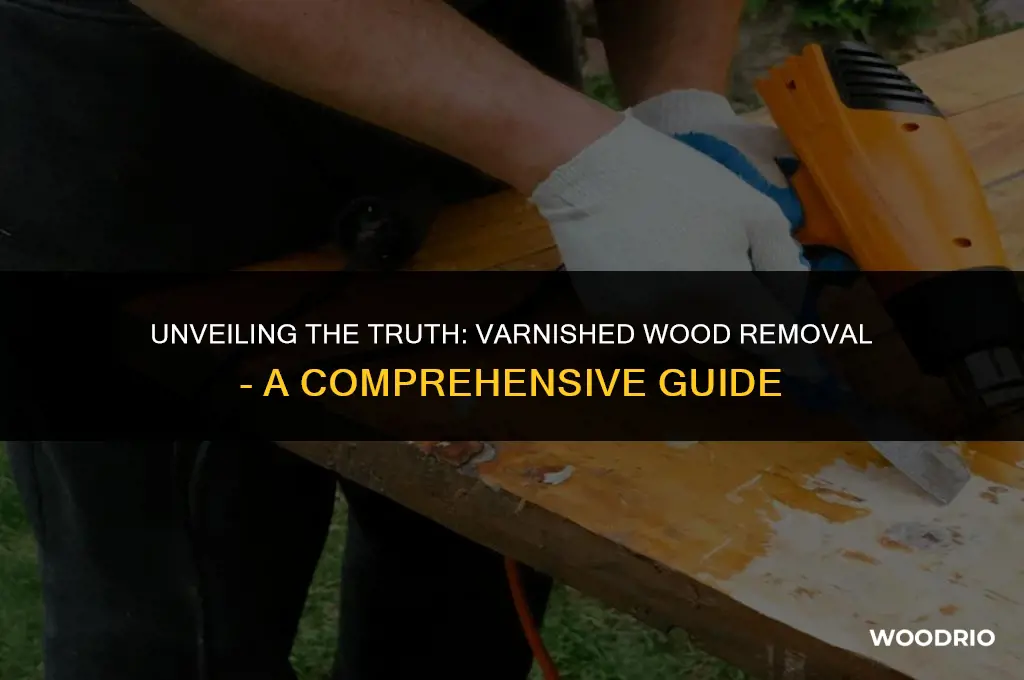 do you have to remove varnished wood