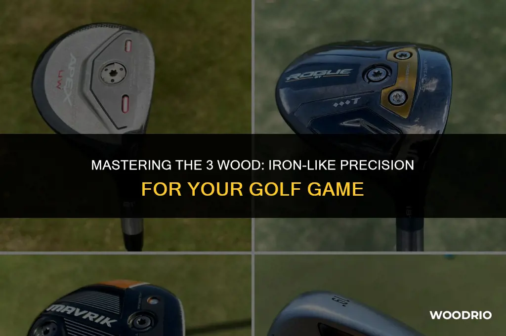 do you hit a 3 wood like an iron
