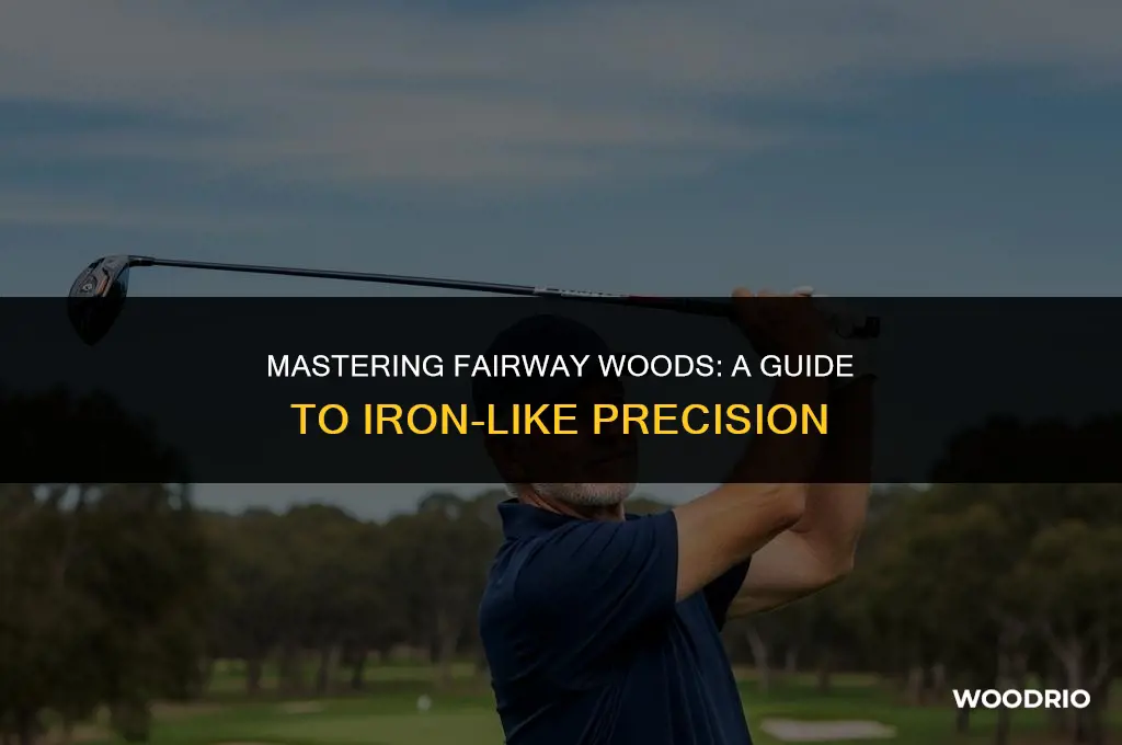 do you hit fairway woods like irons