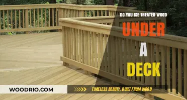 Treated Wood Under Your Deck: A Wise Choice for Durability and Safety
