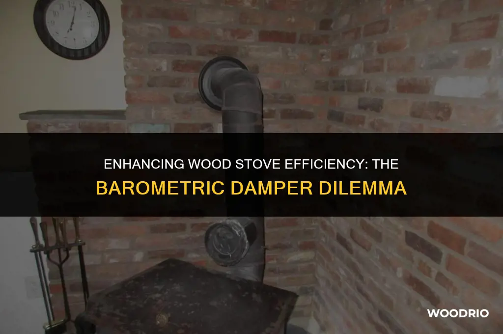 do you need a barometric damper on a wood stove