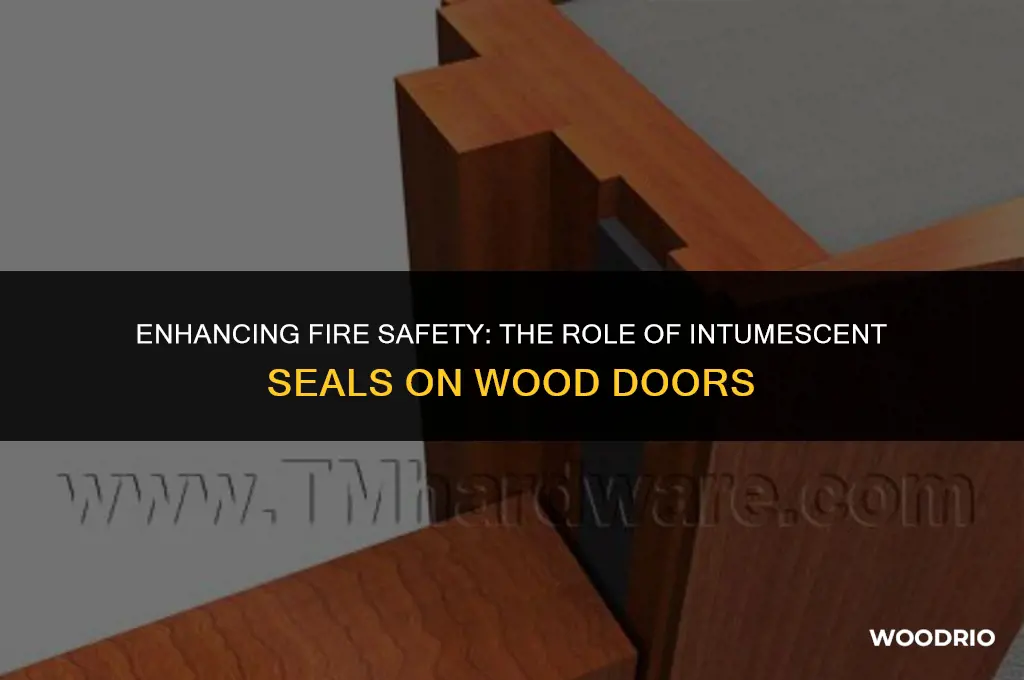 do you need intumescent seal on fire rated wood door