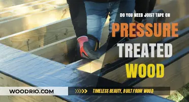 Joist Tape on Pressure Treated Wood: A Comprehensive Guide