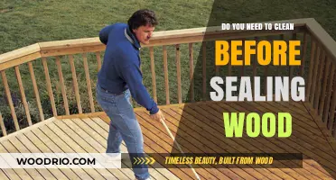 Prepping Wood for Sealing: The Importance of Cleaning First