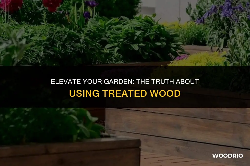do you need treated wood for a raised garden