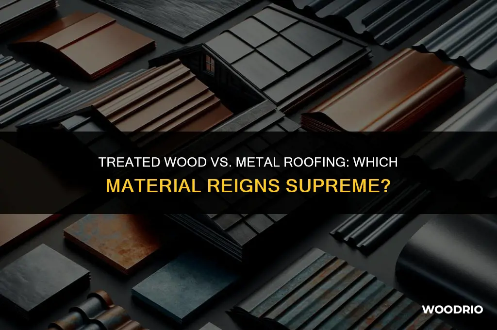 do you need treated wood for roofing metal
