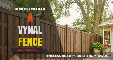 Should You Use a Wood 4x4 Post in a Vinyl Fence Installation?