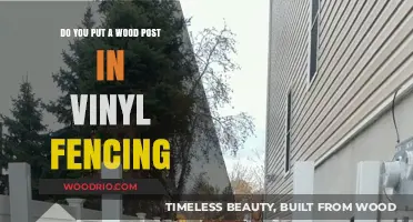 Wood Posts in Vinyl Fencing: A Practical Installation Guide