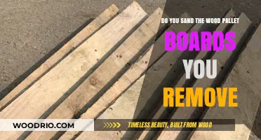 Pallet Perfection: To Sand or Not to Sand?