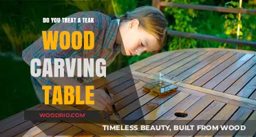 Caring for Teak Wood Carving Tables: Essential Maintenance Tips and Tricks