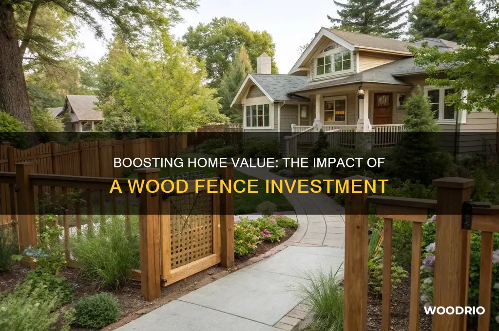 does a wood fence add value to your home