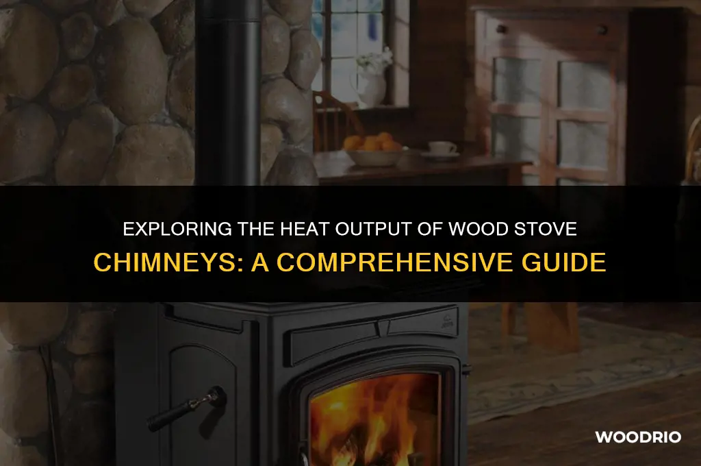 does a wood stove chimney put off much heat