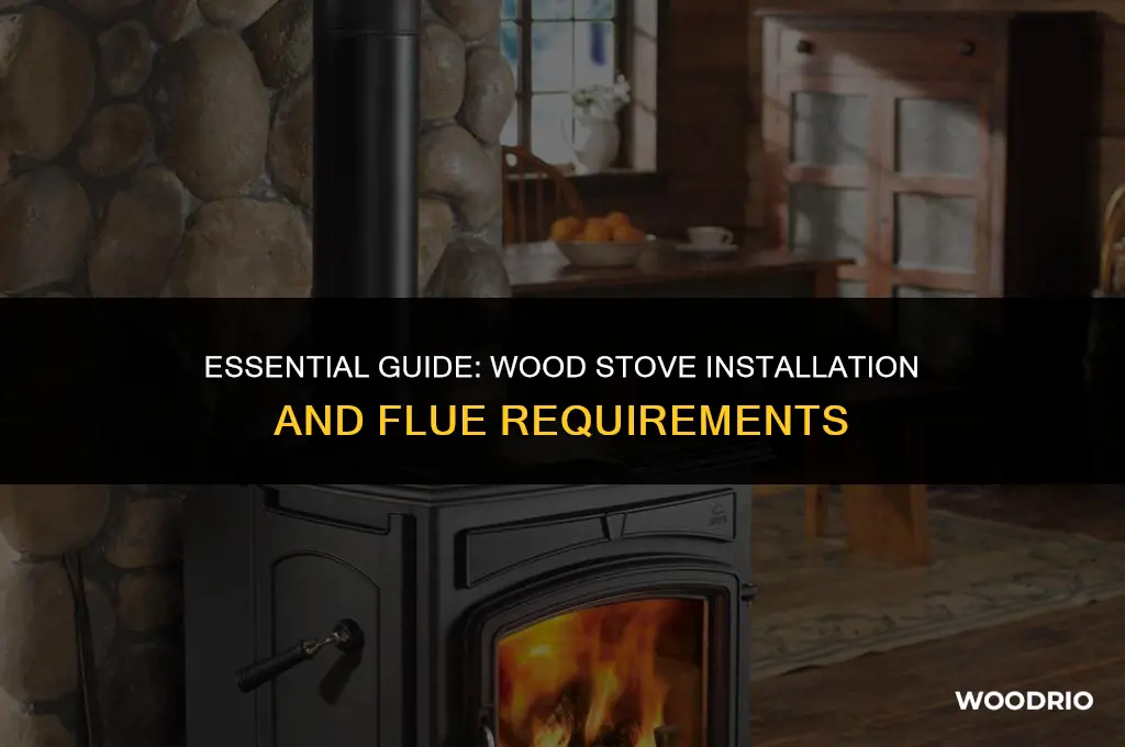does a wood stove need a flue