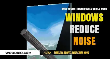 Thicker Glass for Old Wood Windows: Effective Noise Reduction Solution?