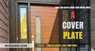 Enhancing Curb Appeal: Entry Doors with Wood Looks and Cover Plates