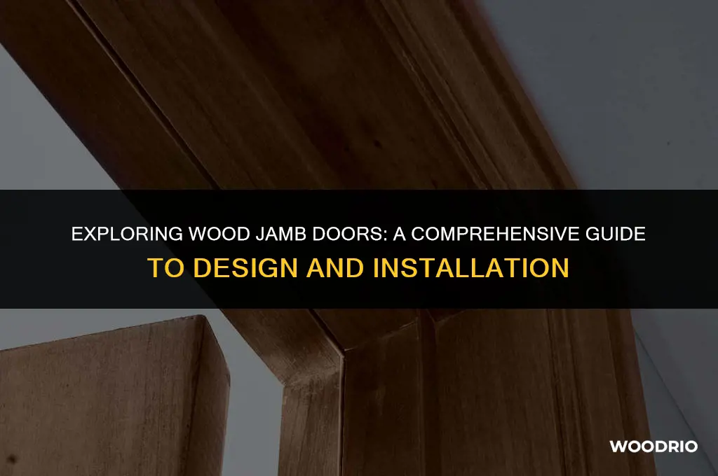 does anybody make a wood jamb door