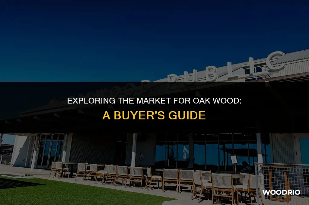 does anybody sell wood made from oak