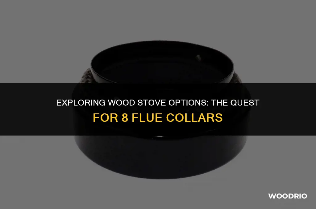 does anybody sell wood stoves with 8 flue collars