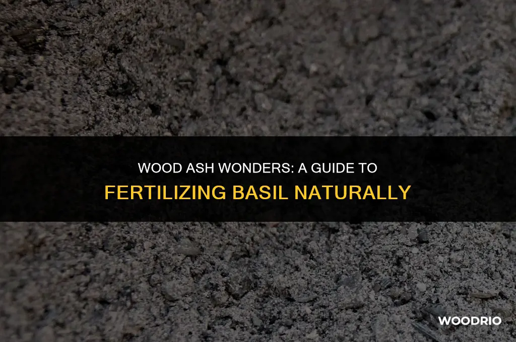 does basil like wood ash
