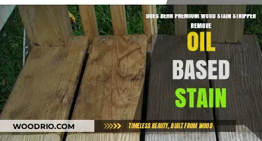 Efficiently Stripping Oil-Based Stains with Behr Premium Wood Stain Remover