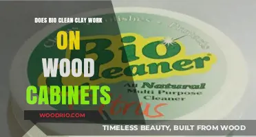 Reviving Wood Cabinets: The Bio Clean Clay Solution