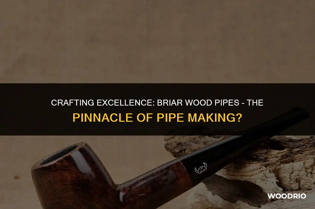 does briar make the best wood pipes