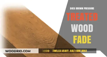 Does Brown Pressure Treated Wood Fade Over Time?