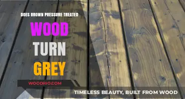 Weathering of Brown Pressure Treated Wood: Does It Turn Grey?
