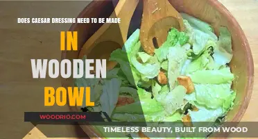 The Great Debate: Caesar Dressing's Wooden Bowl Conundrum
