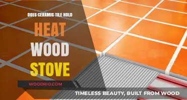 Exploring the Thermal Retention of Ceramic Tiles Near Wood Stoves