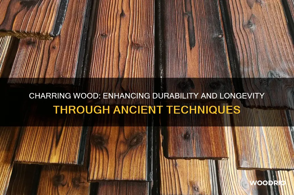 does charring wood make it last longer
