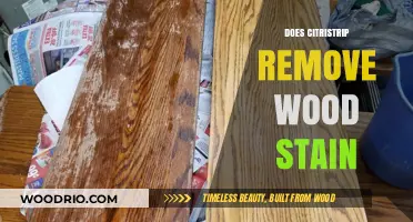 Unveiling the Truth: CitriStrip's Efficacy in Removing Wood Stains