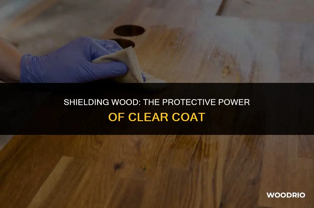 does clear coat protect wood
