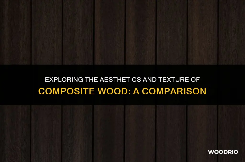 does composite wood look and feel like wood