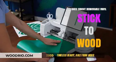 Crafting with Cricut: Does Removable Vinyl Adhere Well to Wood?